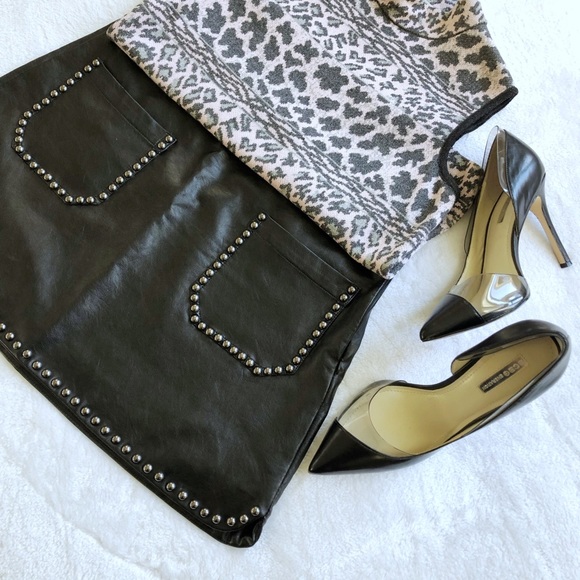 St John Pink and Grey Animal Print Top - Picture 5 of 6